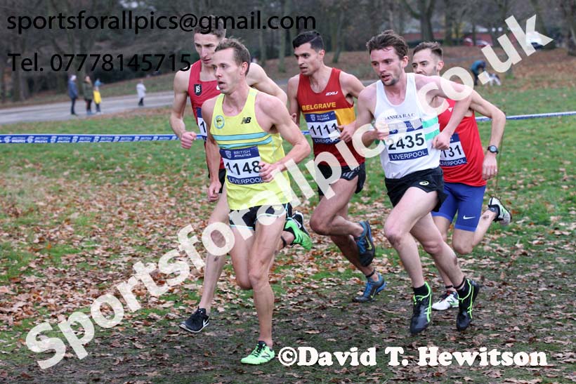 Senior mens British Athletics Liverpool Cross Challenge, Sefton Park, Liverpool. Photo:  David T. Hewitson/Sports for All Pics